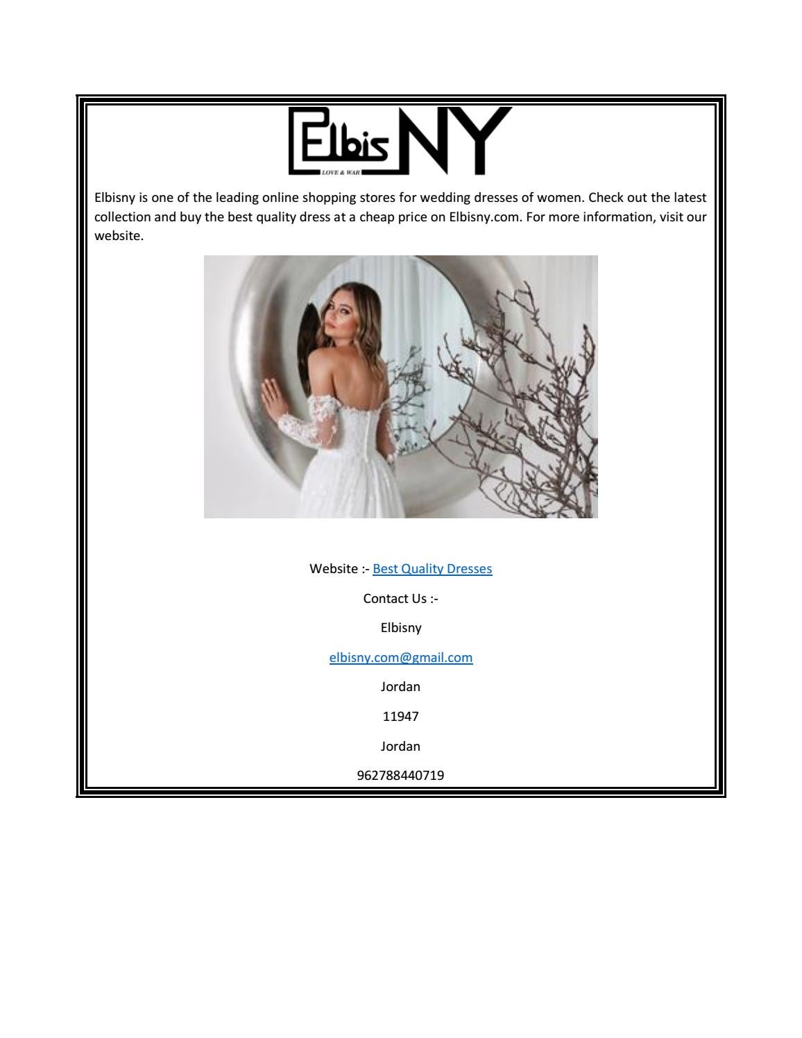 Best Quality Dresses Elbisny by Hudson charles Issuu