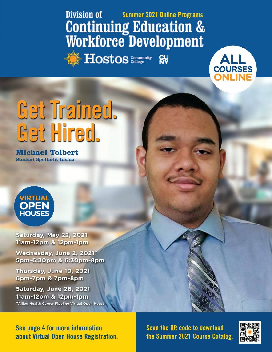 Summer 2021 Online Programs Continuing Education Catalog by Hostos