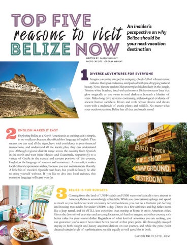 The Belize 金色 册 - Caribbean Culture + Lifestyle 第 24 页