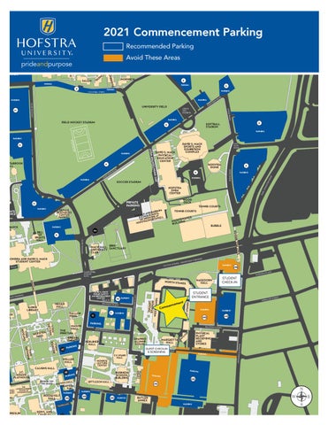 2021 Commencement Parking Map - Hofstra University by Hofstra ...