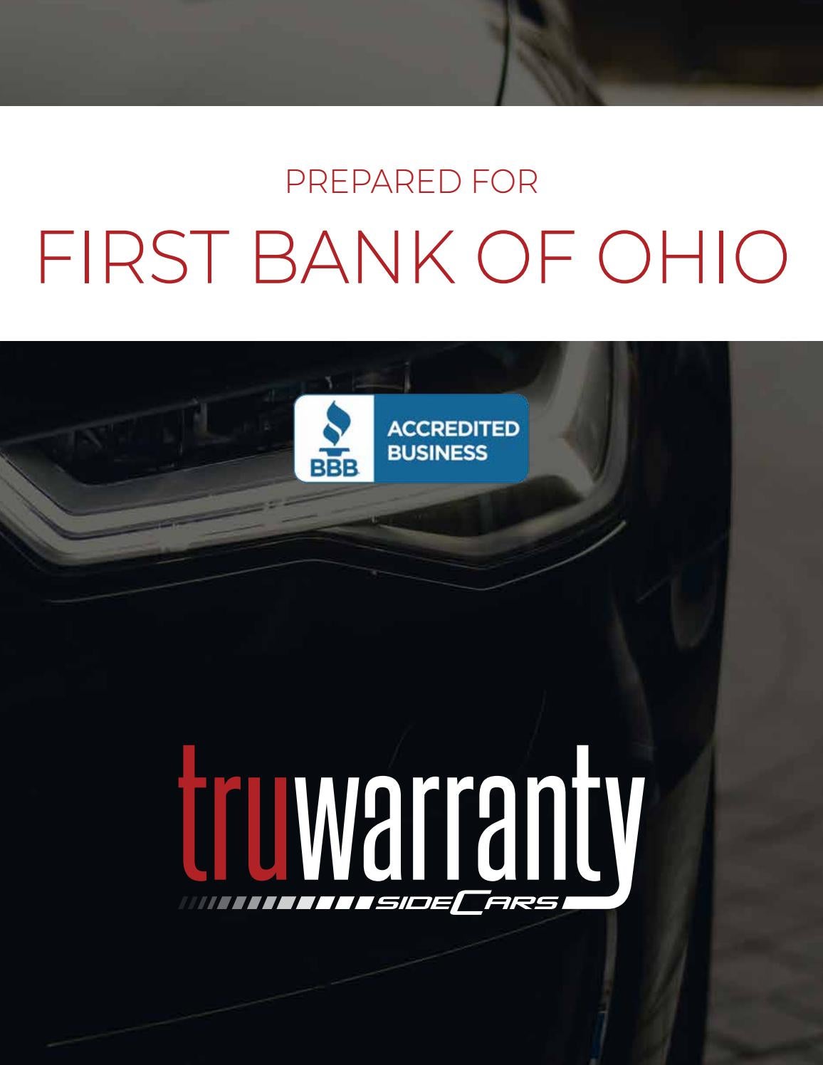 First Bank Of Ohio In Tiffin Ohio First Bank of Ohio by TruWarranty - Issuu