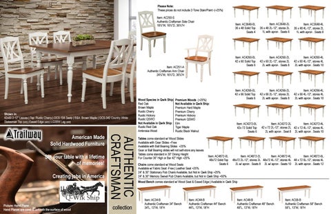 E & G Amish Furniture 家具目录 · Trailway 2021 - E&G Amish 家具 第 18 页