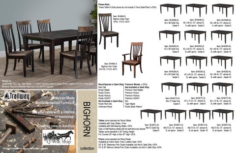 E & G Amish Furniture 家具目录 · Trailway 2021 - E&G Amish 家具 第 20 页