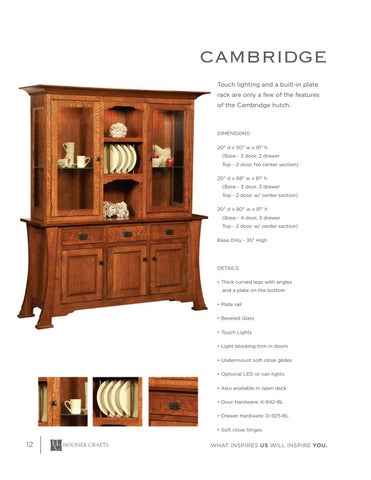 E & G Amish Furniture 家具目录 · Hoosier Crafts 2021 - E&G Amish 家具 第 12 页
