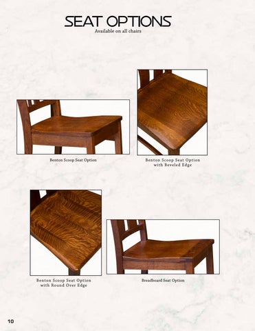 E & G Amish Furniture 家具目录 · Artisan Chairs 2021 - E&G Amish 家具 第 10 页