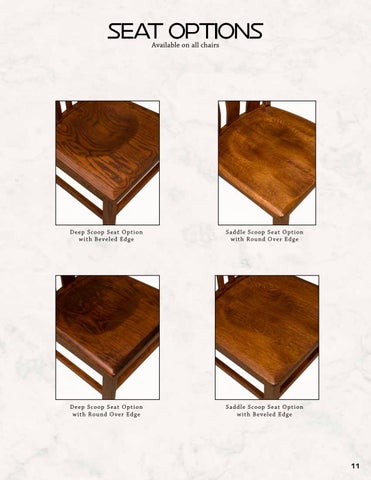 E & G Amish Furniture 家具目录 · Artisan Chairs 2021 - E&G Amish 家具 第 11 页