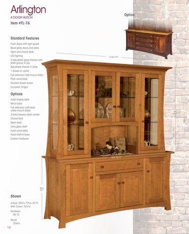 E & G Amish Furniture 家具目录 · Townline 家具 2021 - E&G Amish 家具 第 14 页