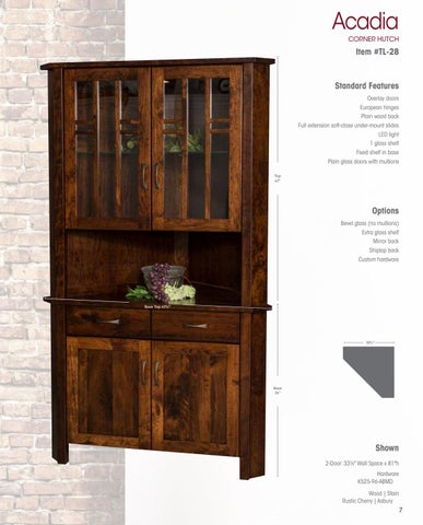 E & G Amish Furniture 家具目录 · Townline 家具 2021 - E&G Amish 家具 第 7 页