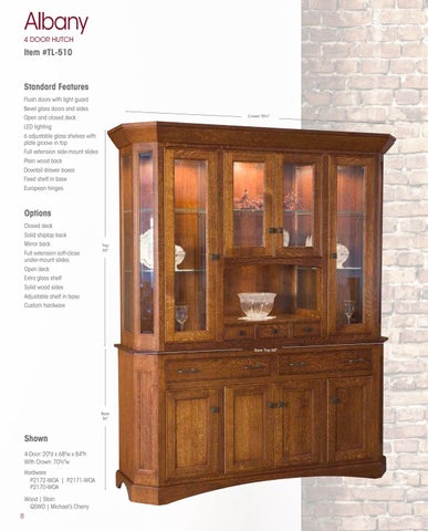 E & G Amish Furniture 家具目录 · Townline 家具 2021 - E&G Amish 家具 第 8 页