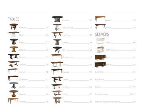 E & G Amish Furniture 家具目录 · RH Yoder 2021 - E&G Amish 家具 第 7 页