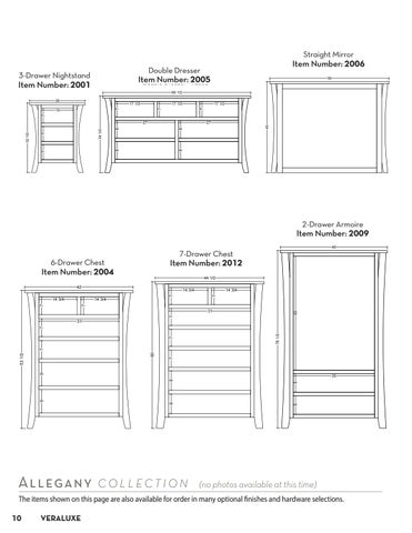 E & G Amish Furniture 家具目录 · Veraluxe 家具 2021 - E&G Amish 家具 第 10 页