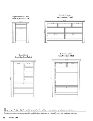 E & G Amish Furniture 家具目录 · Veraluxe 家具 2021 - E&G Amish 家具 第 22 页