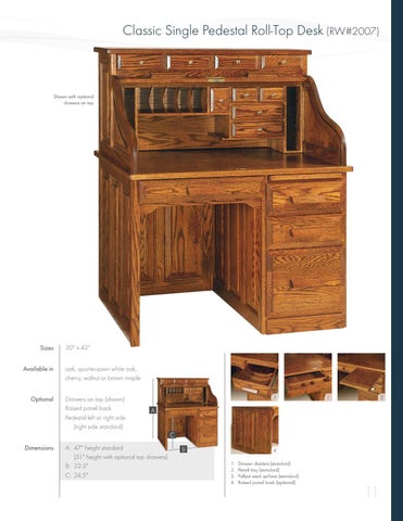 E & G Amish Furniture 家具目录 · River Woodworking 2021 - E&G Amish 家具 第 11 页