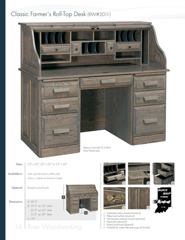 E & G Amish Furniture 家具目录 · River Woodworking 2021 - E&G Amish 家具 第 14 页