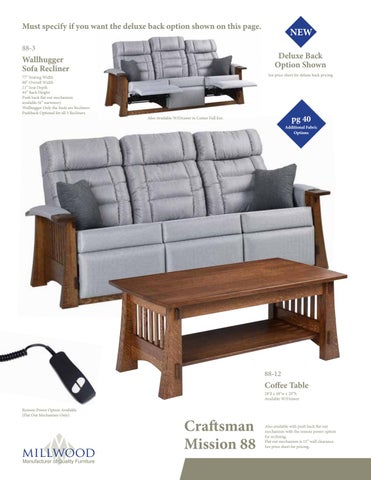 E & G Amish Furniture 家具目录 · Millwood 2021 - E&G Amish 家具 第 18 页