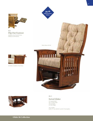 E & G Amish Furniture 家具目录 · Millwood 2021 - E&G Amish 家具 第 3 页