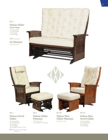 E & G Amish Furniture 家具目录 · Millwood 2021 - E&G Amish 家具 第 5 页