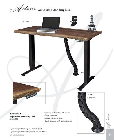E & G Amish Furniture 家具目录 · L&N Woodworking 2021 - E&G Amish 家具 第 15 页