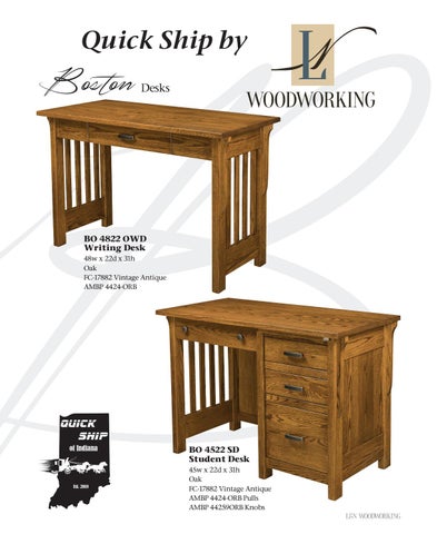 E & G Amish Furniture 家具目录 · L&N Woodworking 2021 - E&G Amish 家具 第 5 页