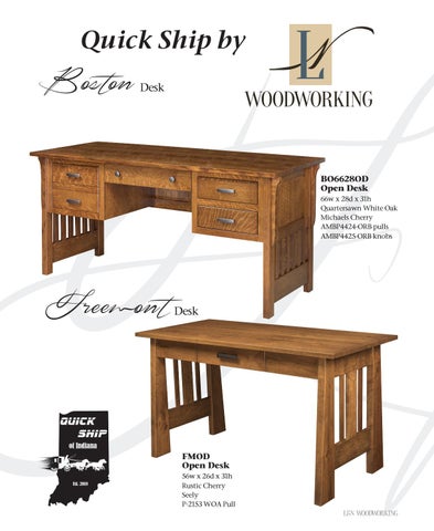 E & G Amish Furniture 家具目录 · L&N Woodworking 2021 - E&G Amish 家具 第 6 页