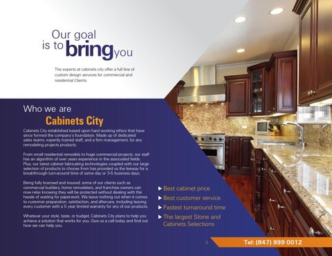 Cabinets City 家具手册 第 2 页