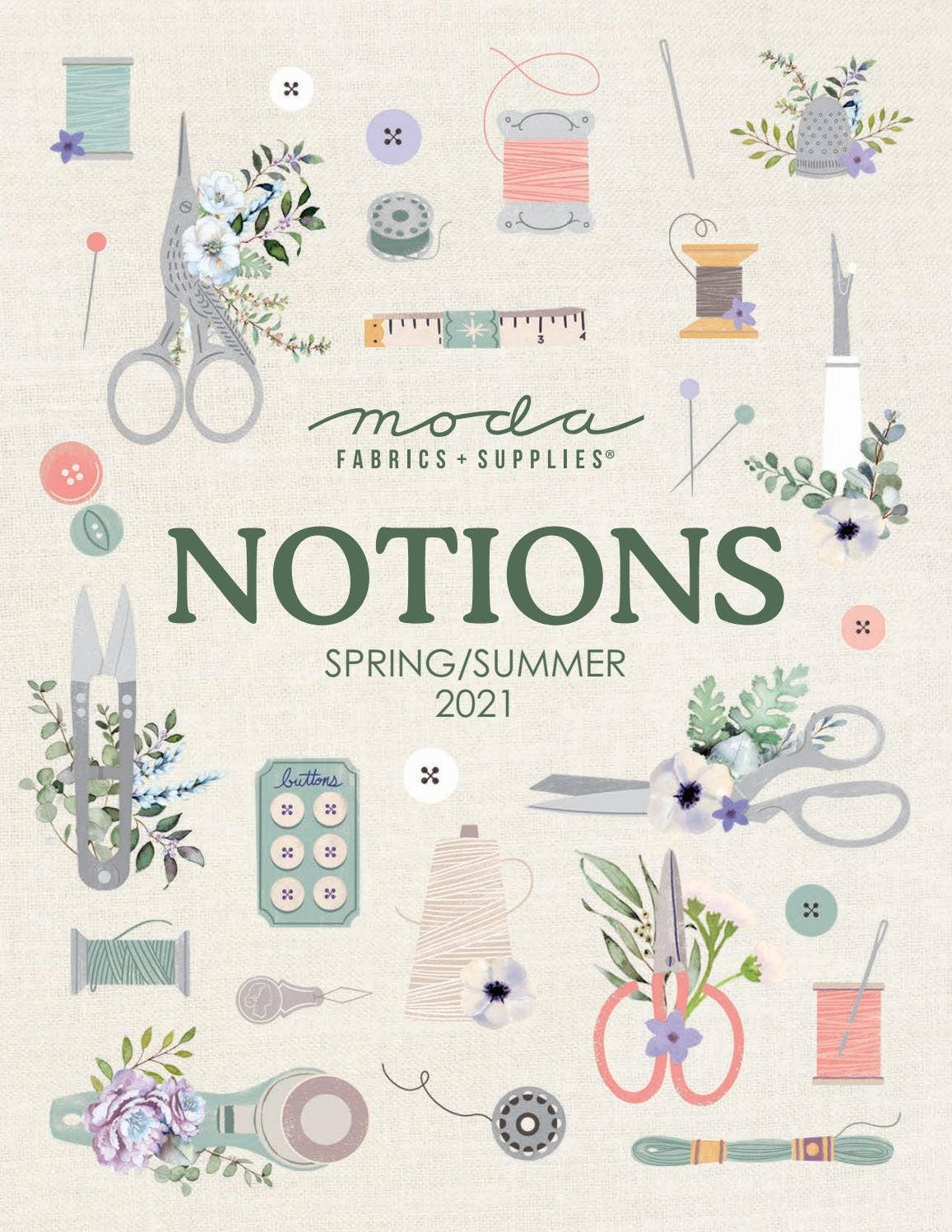Notions Catalog Spring 2021 by Moda Fabrics / United Notions Issuu
