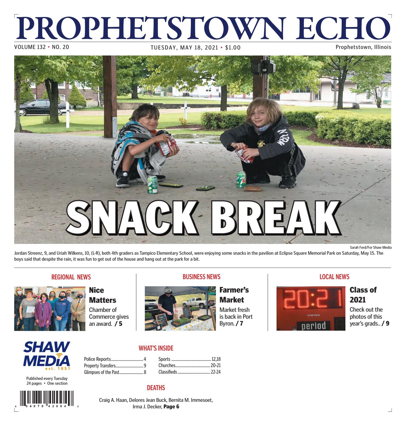 ProphetstownEcho5182021 by Shaw Media Issuu
