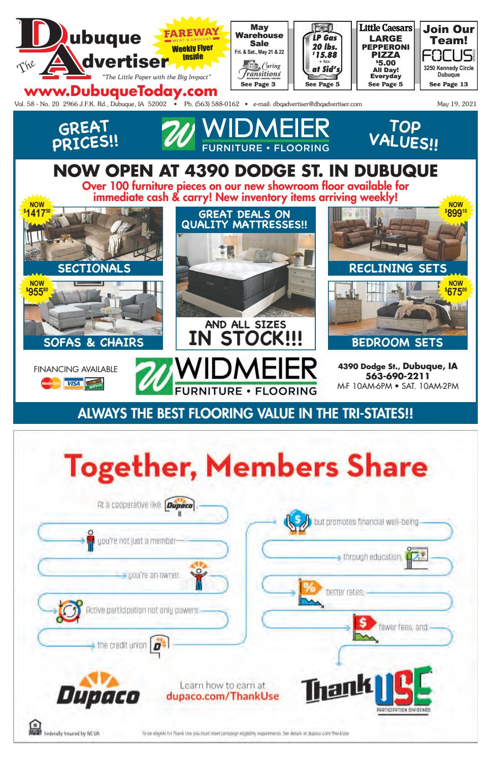 The Dubuque Advertiser May 19, 2021 by The Dubuque Advertiser Issuu