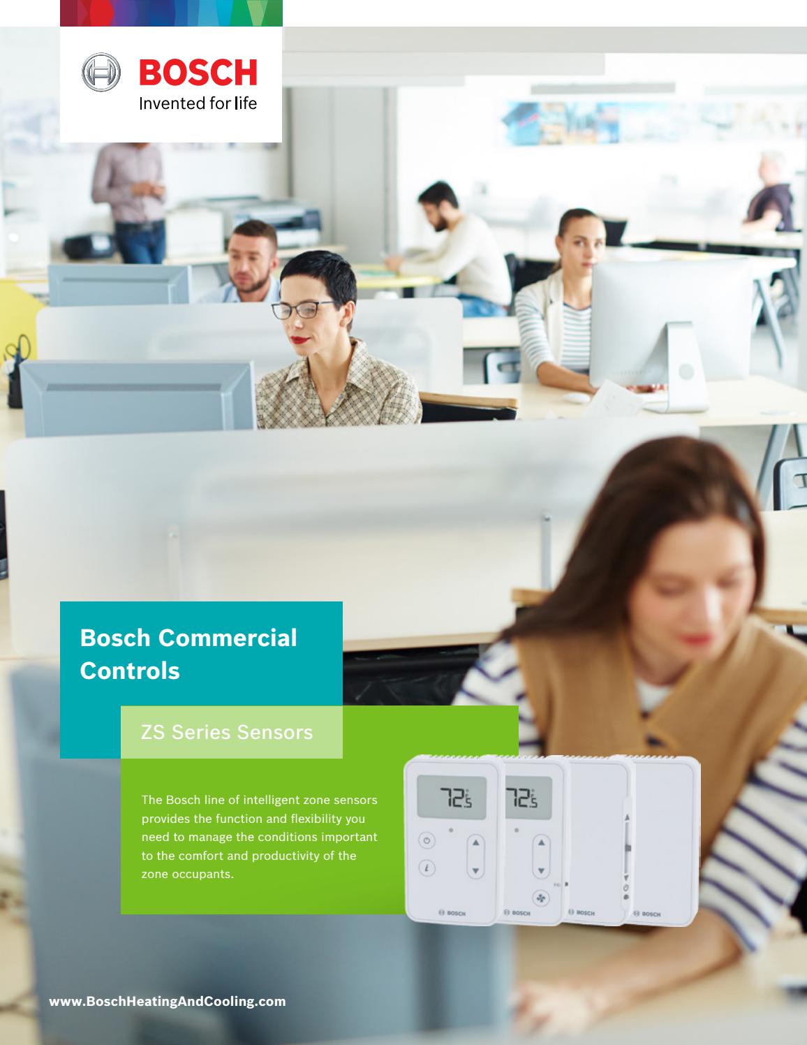 Bosch ZS Series Sensors by Bosch Home Comfort Issuu