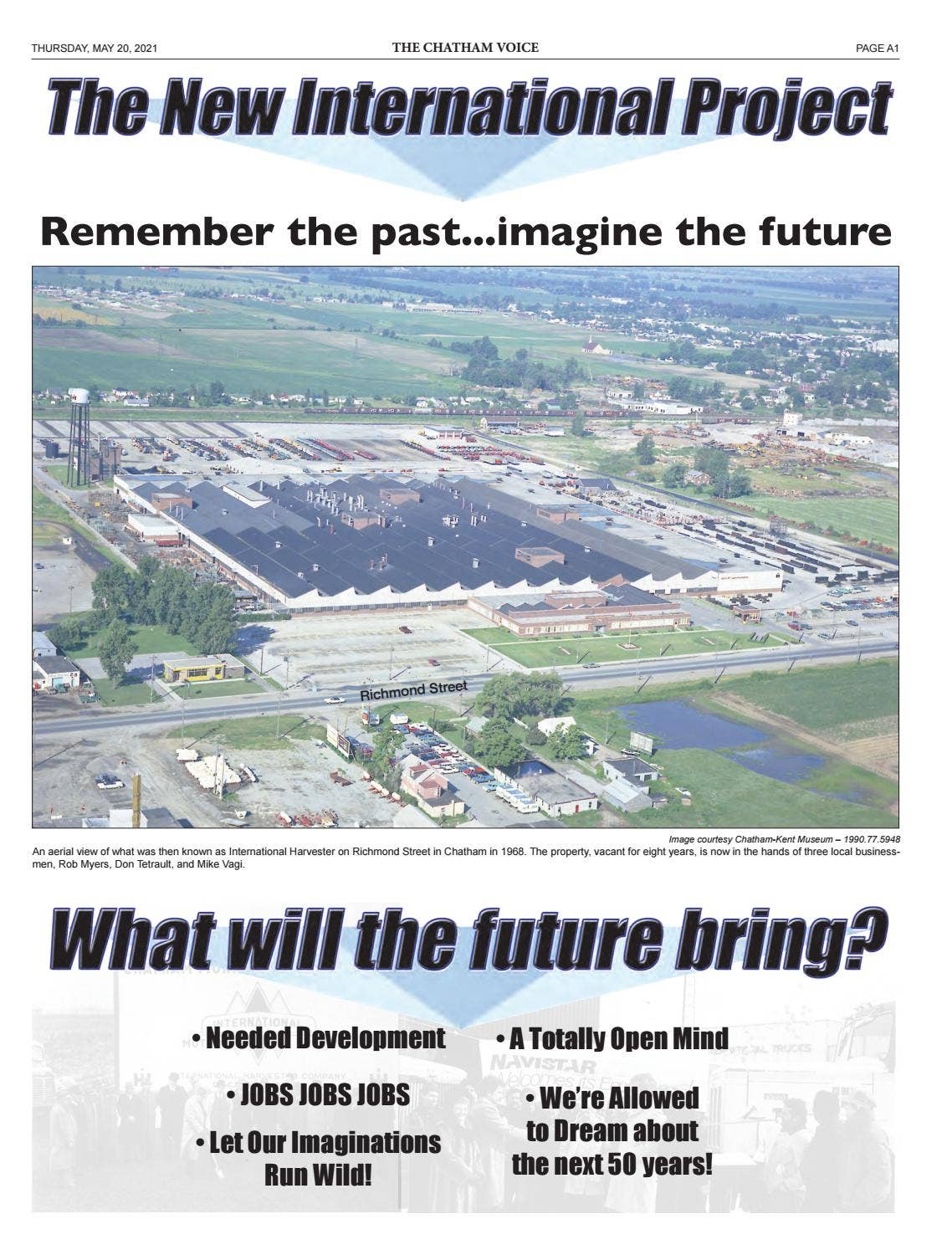 First International Project The International Project by Chatham Voice - Issuu