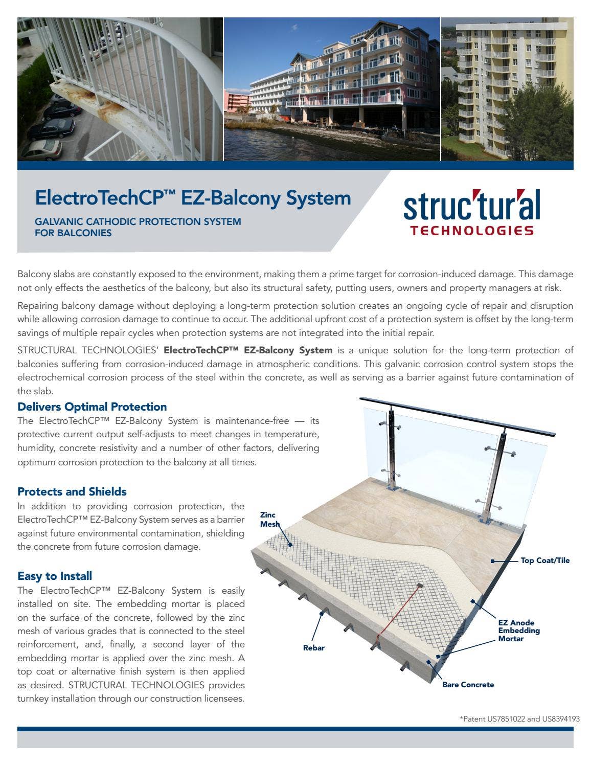 EZ-Balcony System Sellsheet by Structural Group, Inc. - Issuu