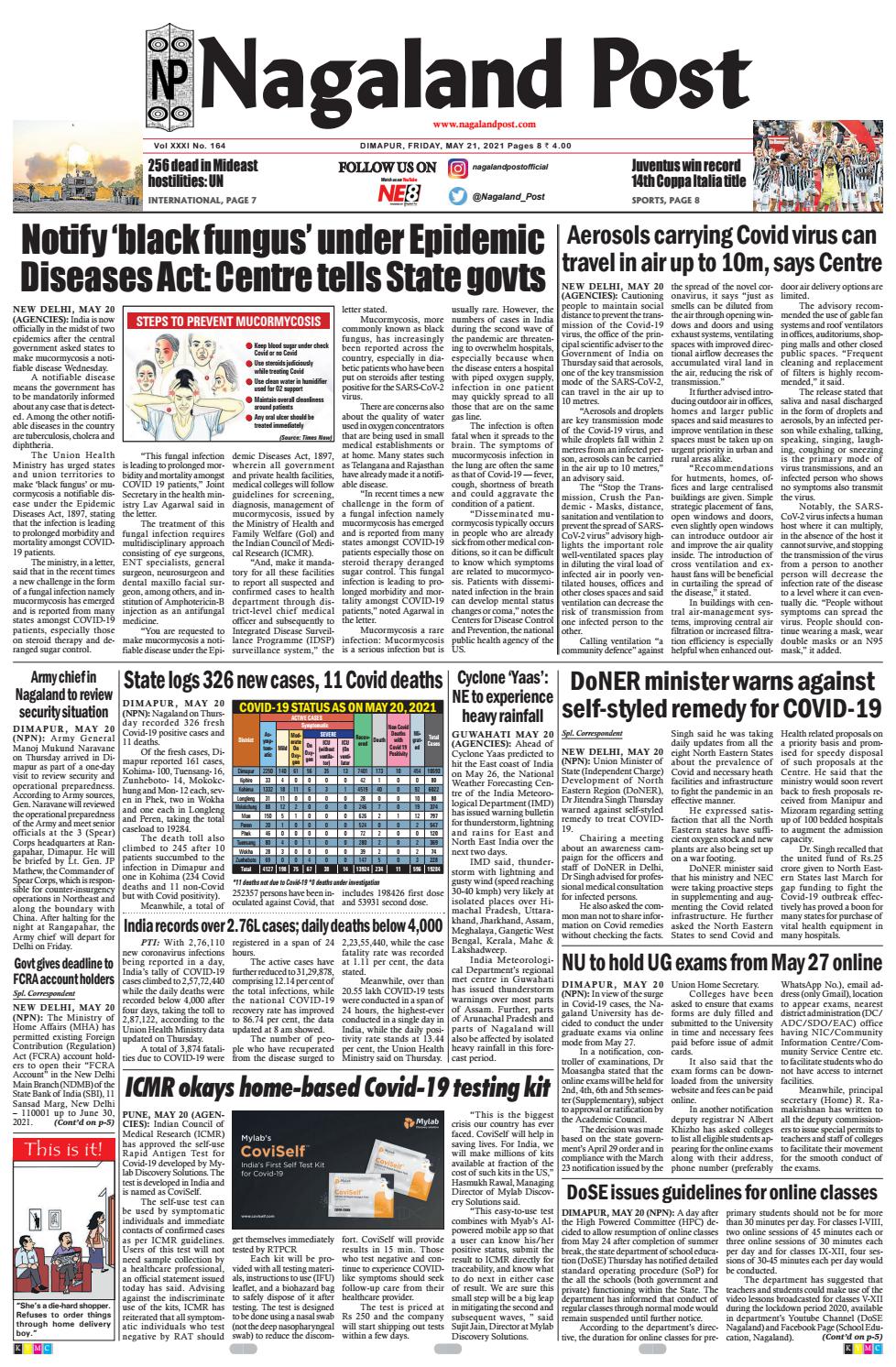 21 May by Nagaland Post Issuu