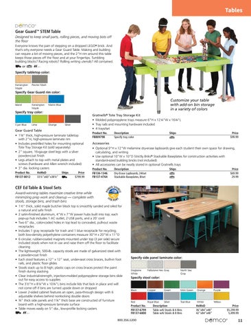 家具 Solutions 教育 目录 春季 2021 第 13 页