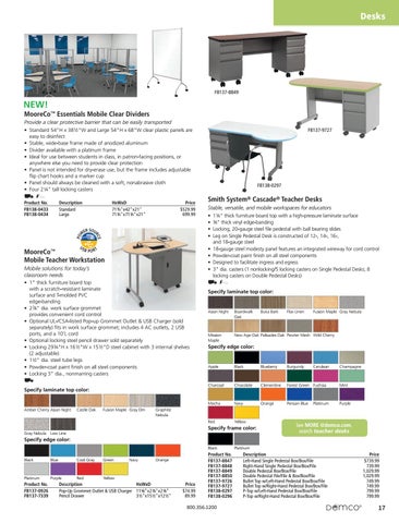 家具 Solutions 教育 目录 春季 2021 第 19 页