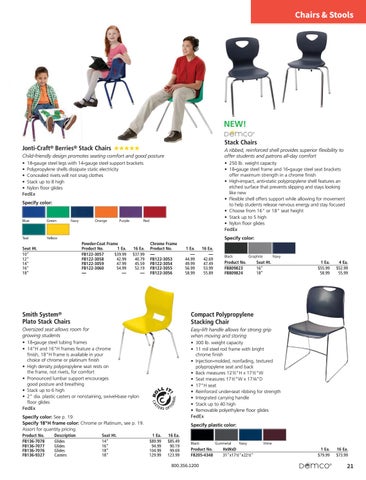 家具 Solutions 教育 目录 春季 2021 第 23 页