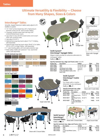 家具 Solutions 教育 目录 春季 2021 第 8 页