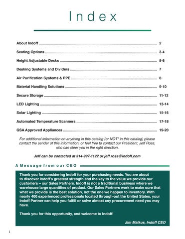 Indoff 家具目录 · 's Government Solutions 第 2 页