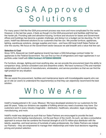 Indoff 家具目录 · 's Government Solutions 第 3 页