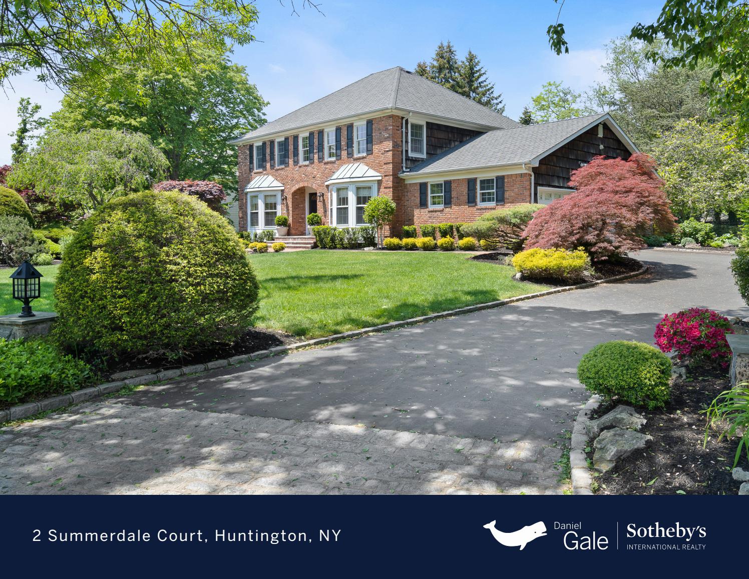 2 Summerdale Court, Huntington NY by Daniel Gale Sotheby's