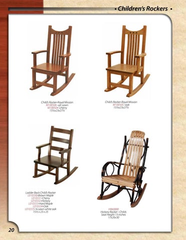 E & G Amish Furniture 家具目录 · Superior Woodcrafts 2020 - E&G Amish 家具 第 20 页