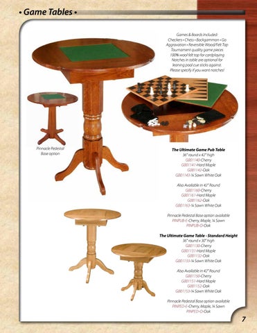 E & G Amish Furniture 家具目录 · Superior Woodcrafts 2020 - E&G Amish 家具 第 7 页