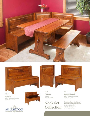 E & G Amish Furniture 家具目录 · Millwood 2020 - E&G Amish 家具 第 24 页