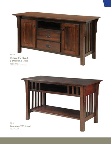E & G Amish Furniture 家具目录 · Millwood 2020 - E&G Amish 家具 第 7 页