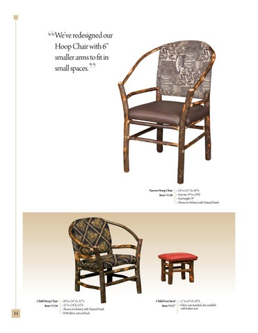 E & G Amish Furniture 家具目录 · Hilltop Hickory 2020- E&G Amish 家具 第 15 页