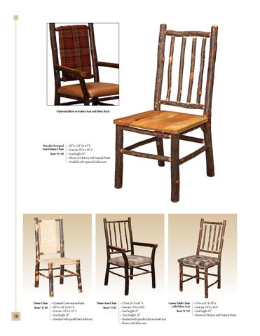 E & G Amish Furniture 家具目录 · Hilltop Hickory 2020- E&G Amish 家具 第 19 页