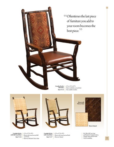 E & G Amish Furniture 家具目录 · Hilltop Hickory 2020- E&G Amish 家具 第 8 页