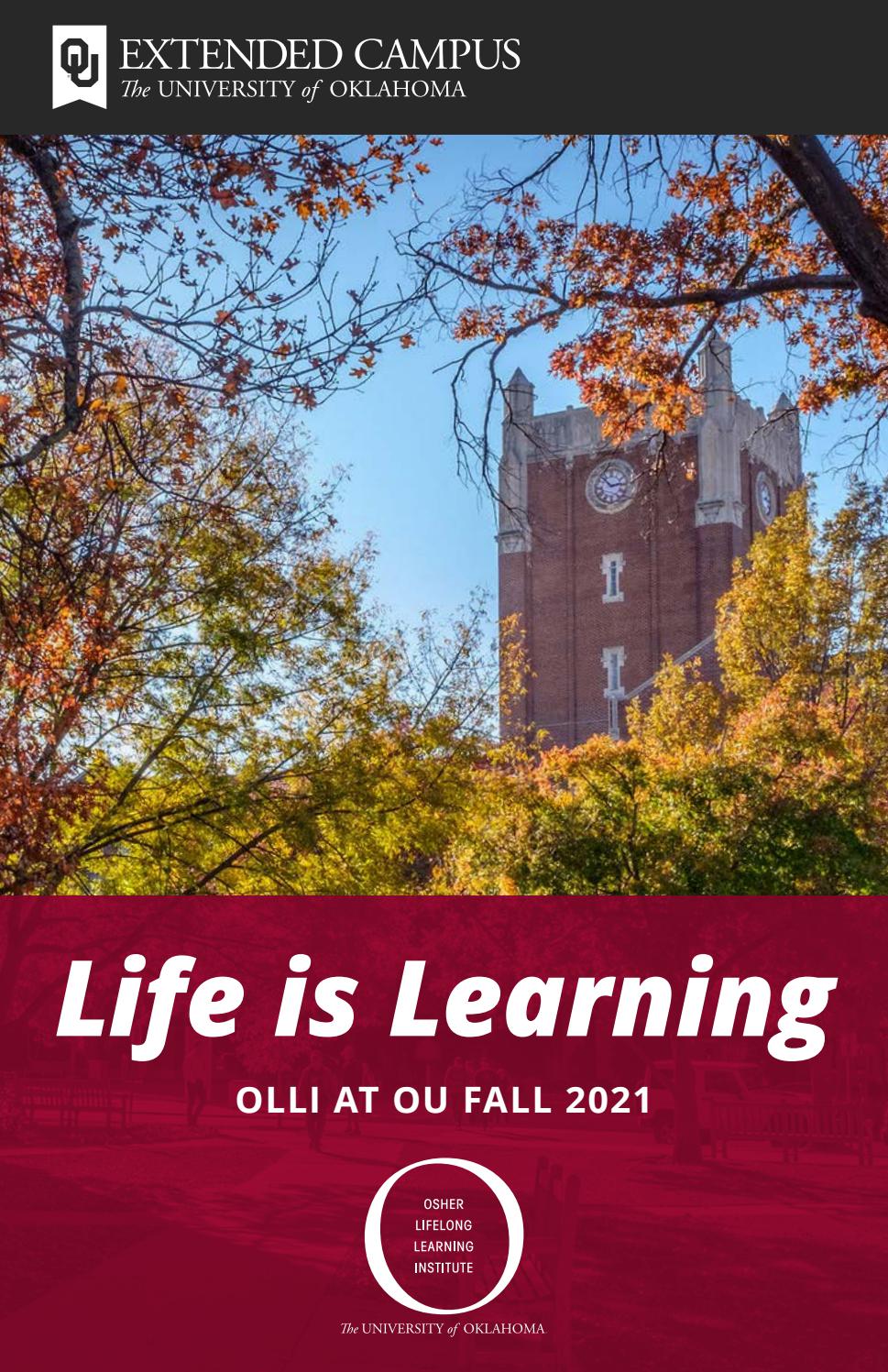 OLLI Fall 2021 Catalog by OU Online Issuu