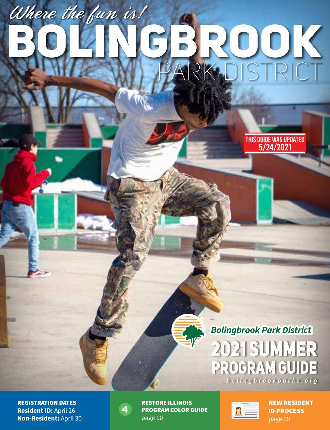 2021 Bolingbrook Park District Summer Digital Program Guide by