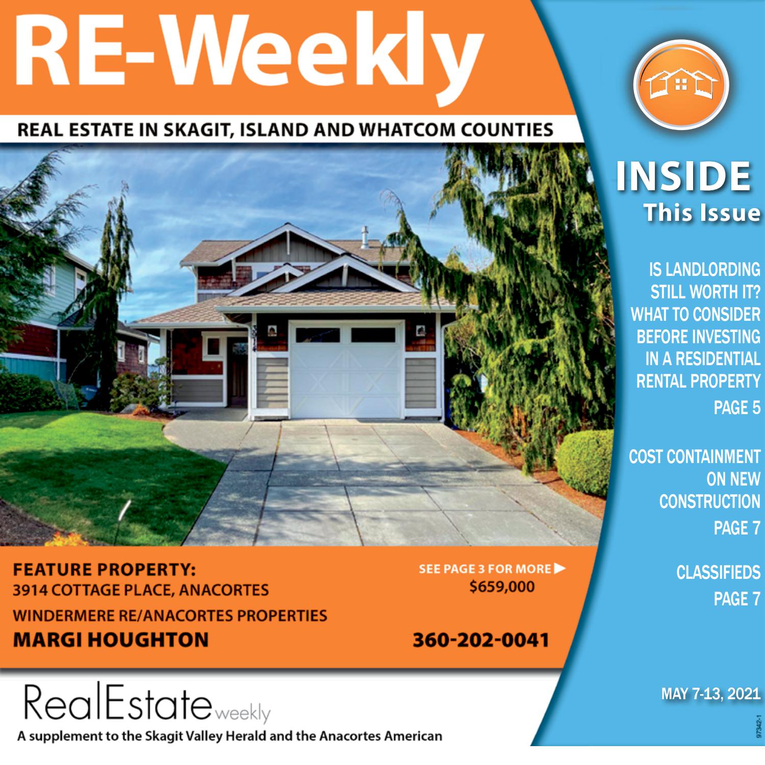Real Estate Weekly May 7, 2021 by Skagit Publishing Issuu