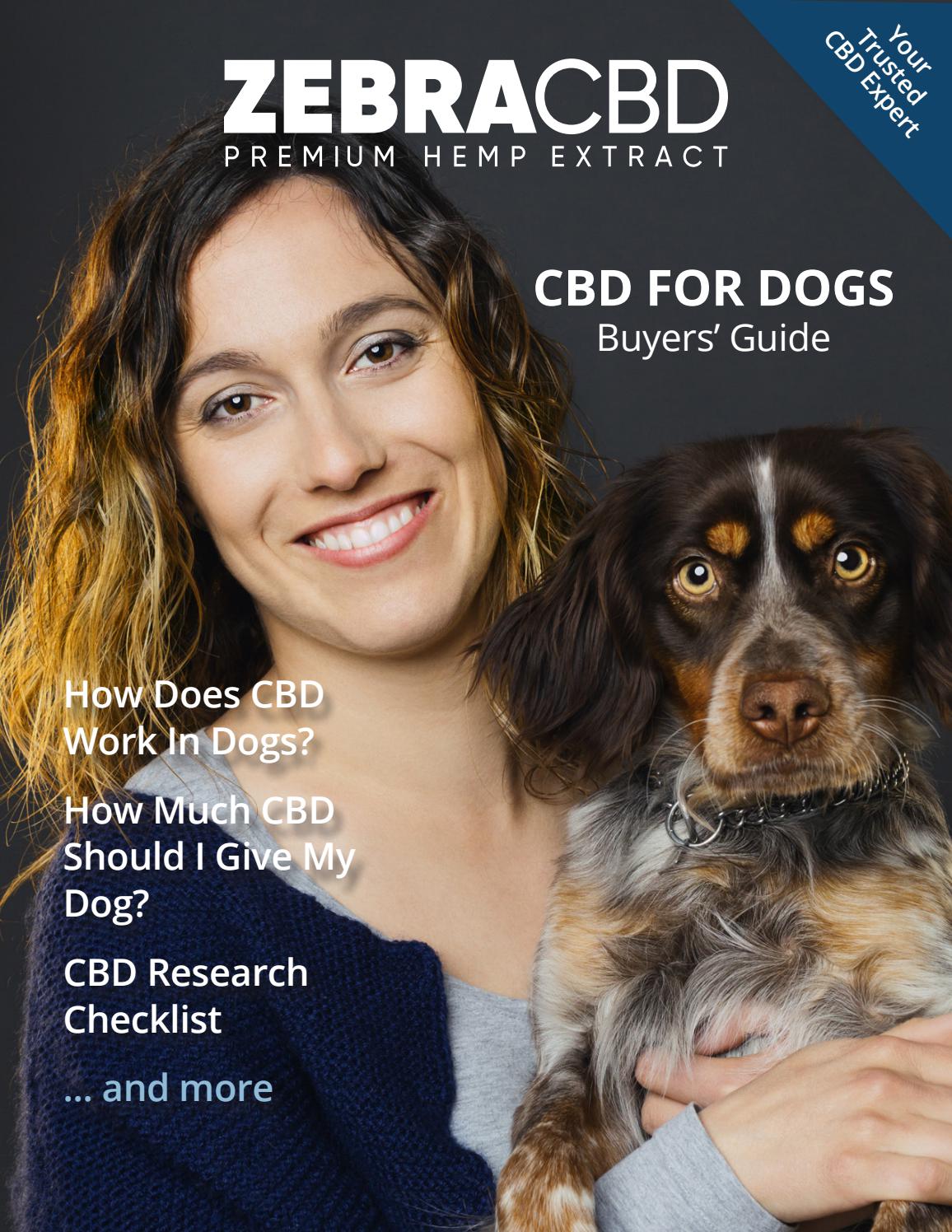 CBD For Dogs Buyers' Guide Zebra CBD by brlscience Issuu